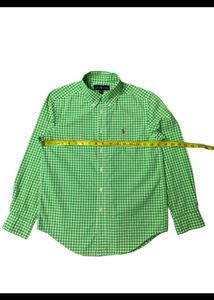 Ralph Lauren Green Checkered Shirt