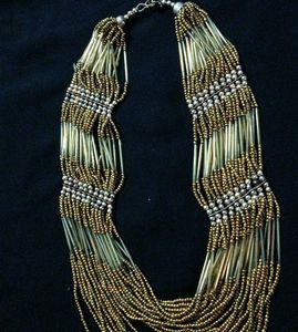 Beaded Statement Necklace