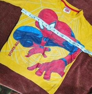 spiderman sweatshirt for kids 5 to 6 year