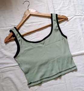 White And Mint Green Tops Combo