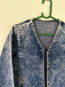 Denim Crop Jacket