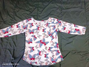 🦋 Butterfly White Top