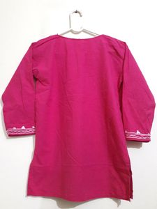 Hot Pink Short Kurti
