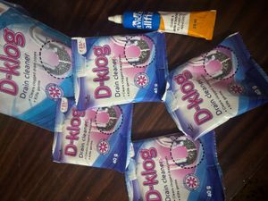 drain cleaner sealed pack and fevicol