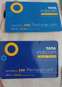 Tata Recharge Cards