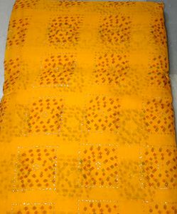 Elegant Yellow Saree