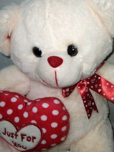 Adorable Teddy Bear with Heart