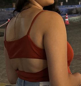 Zara Backless Top