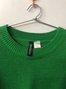 H&amp;M Green Pullover Sweater