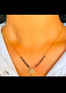 Gold-Plated Mangalsutra Necklace