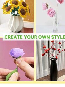ribbon, bouquet sticks and floral tape