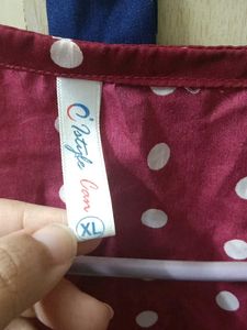 Polka Dot Top for Women