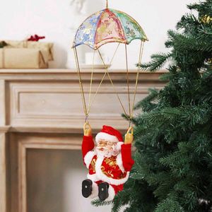 Jugutoz Electric Hanging Parachute Santa Claus Fun