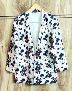 Floral Print Blazer size-36