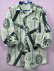 Baggy Patterned  Shirt