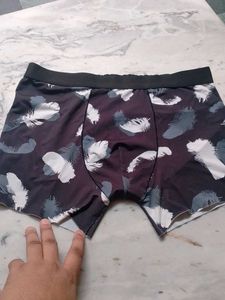 Feather Print Boxers