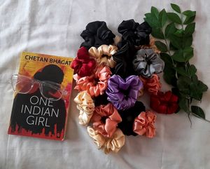 Premium Satin Scrunchies