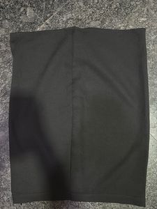 Black Straight Skirt
