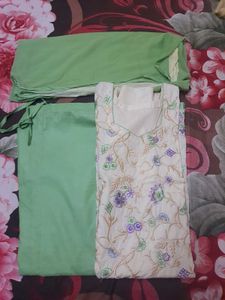 Suit set with dupatta size 42