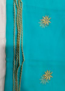 Readymade Designer Suit With Embroidery