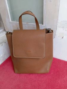 Branded Tan Handbag