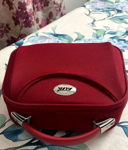 ALFA Maroon Vanity Box For Womens