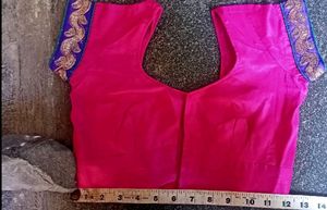 Brasso Saree With Beautiful Embroidery Work