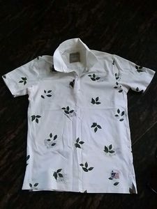 Leaf Print Shirt