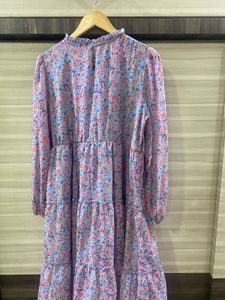 A floral printed dress