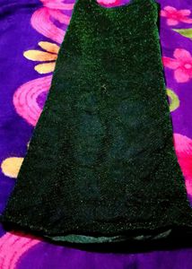 Emerald Green Velvet Tunic