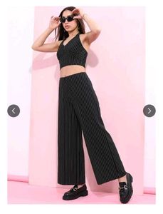 Tokyo talkies Striped Co-ord set