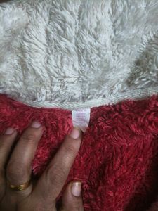 Cozy Red Fleece Lounge Set in xl size