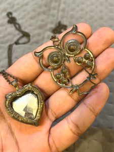 Set of 2 Rustic Necklaces