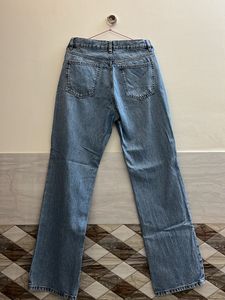 Wide Leg Light Wash Jeans