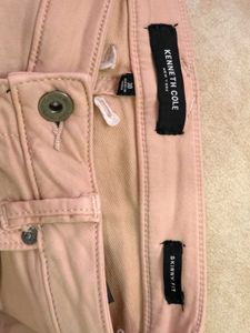 Blush Pink Skinny Jeans