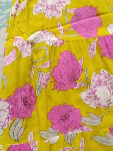 Floral Tiered Midi Dress