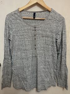 Grey Tunic Top
