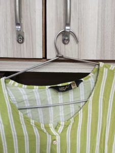 Striped Green Top