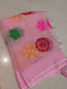 Embroidered Kurta Pants Wid Footwear Nd Dupatta