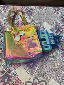 H&amp;MSTER London Iridescent Tote