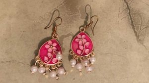 Floral Drop Earrings