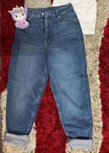 H&amp;M korean fit baggy jeans