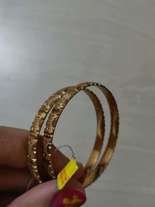 Gold-Plated Bangle Set