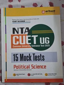 CUET UG Political Science - 15 Mock Tests