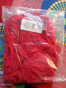 Chic Red Shirt Dress