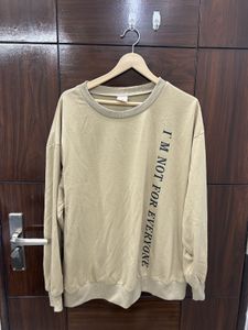 Oversized sweatshirt