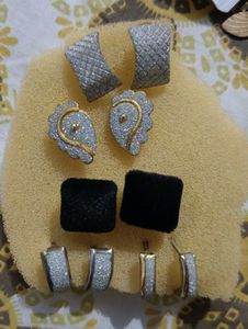 Earrings+ Studs+Ring