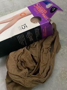 Ladder Resist Matte Tights - Size S
