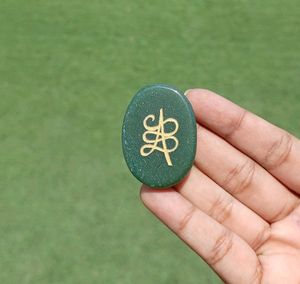 Lucky Aventurine Zibu Coin