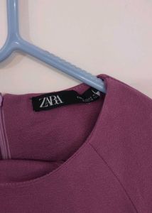 Elegant Purple Bell Sleeve Top